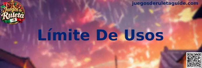 Guía sobre Límite De Usos de cupones y promociones en Juegos de Ruleta