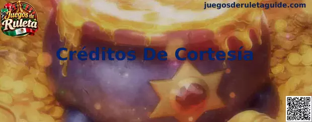 Ilustración de créditos de cortesía utilizados como saldo virtual en un simulador de juegos de ruleta
