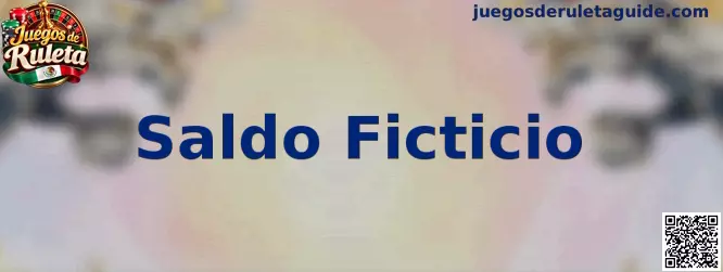 Representación del saldo ficticio en un simulador gratuito de Juegos de Ruleta