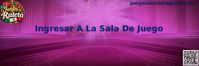 Referencia visual para ingresar a una sala de Juegos de Ruleta y revisar su interfaz interactiva