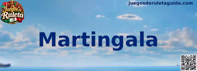 Ilustración educativa de la estrategia Martingala aplicada a los juegos de ruleta