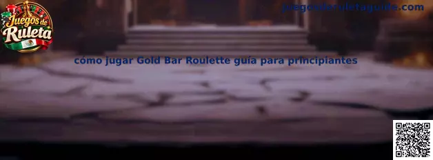 Imagen temática de Gold Bar Roulette para una guía de ruleta dirigida a principiantes