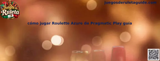 Imagen de referencia de Roulette Azure de Pragmatic Play para conocer su presentación y mecánica de juego