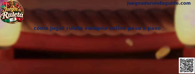 Cómo jugar ruleta europea online paso a paso