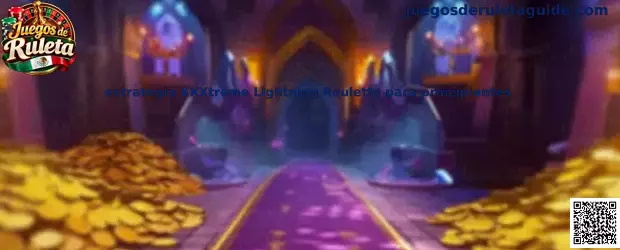 Imagen ilustrativa de XXXtreme Lightning Roulette para principiantes, con temática de ruleta y multiplicadores